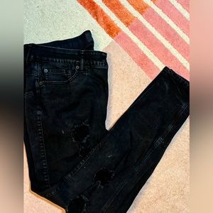 Size 1R - Ripped, skinny jeans from torrid